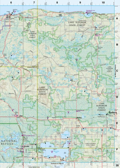 Michigan Atlas & Gazetteer Page 35