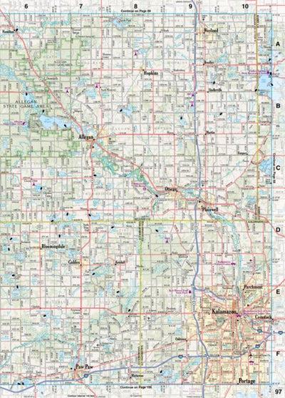 Michigan Atlas & Gazetteer Page 97