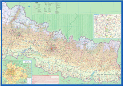 Eastern Nepal 1:510,000 - ITMB