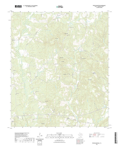Pryor Mountain, TX (2022, 24000-Scale) Preview 1