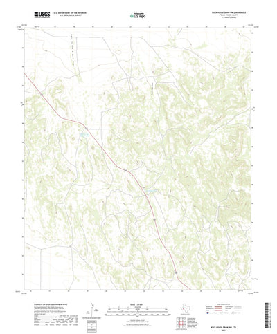 Rock House Draw NW, TX (2022, 24000-Scale) Preview 1