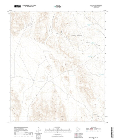 Seven Heart Gap, TX (2022, 24000-Scale) Preview 1