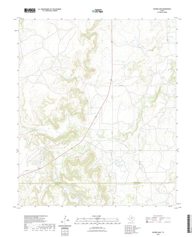 Snyder Lake, TX (2022, 24000-Scale) Preview 1