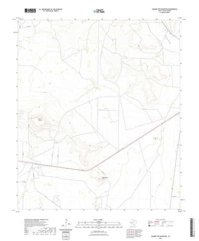 Square Top Mountain, TX (2022, 24000-Scale) Preview 1