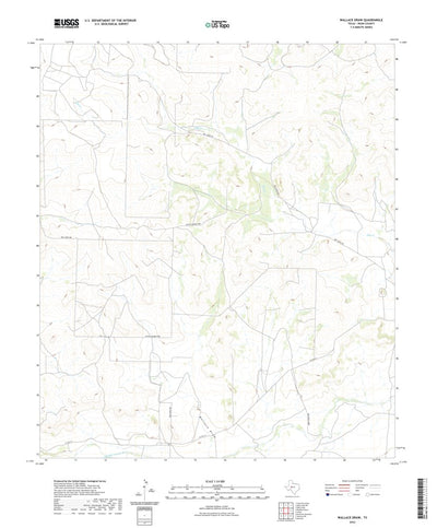Wallace Draw, TX (2022, 24000-Scale) Preview 1