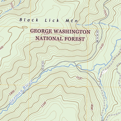Cow Knob, VA (2022, 24000-Scale) Preview 2