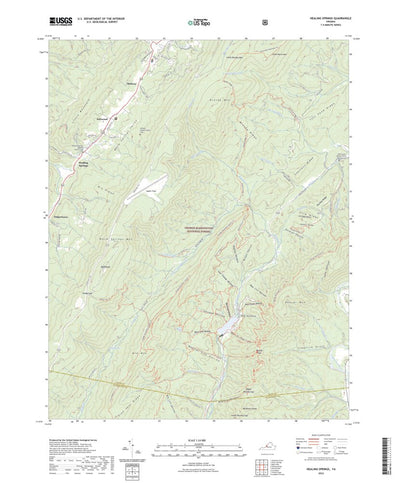 Healing Springs, VA (2022, 24000-Scale) Preview 1