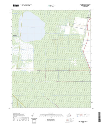 Lake Drummond, VA (2022, 24000-Scale) Preview 1