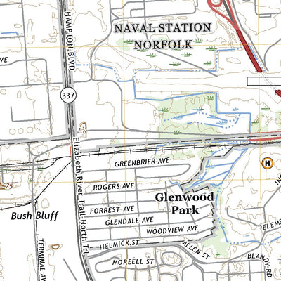 Norfolk North, VA (2022, 24000-Scale) Preview 2