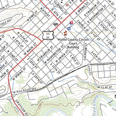 Wytheville, VA (2022, 24000-Scale) Preview 3