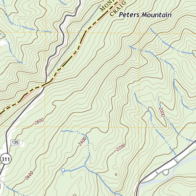 Potts Creek, VA (2022, 24000-Scale) Preview 3