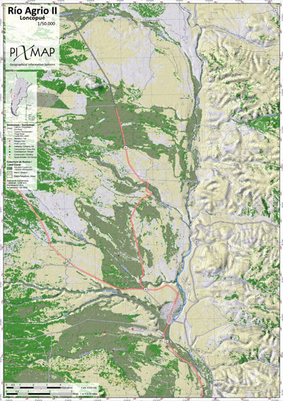 Río Agrio II 1/50.000