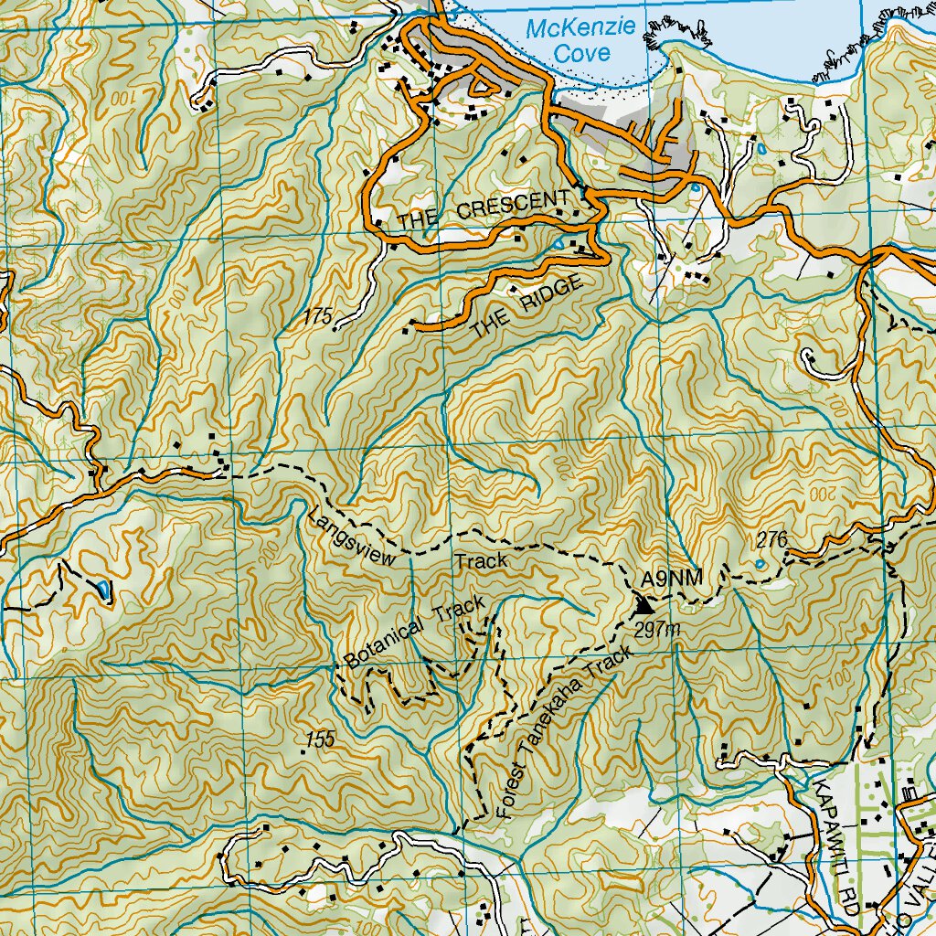 AY31 Mangawhai Map by Land Information New Zealand Avenza Maps