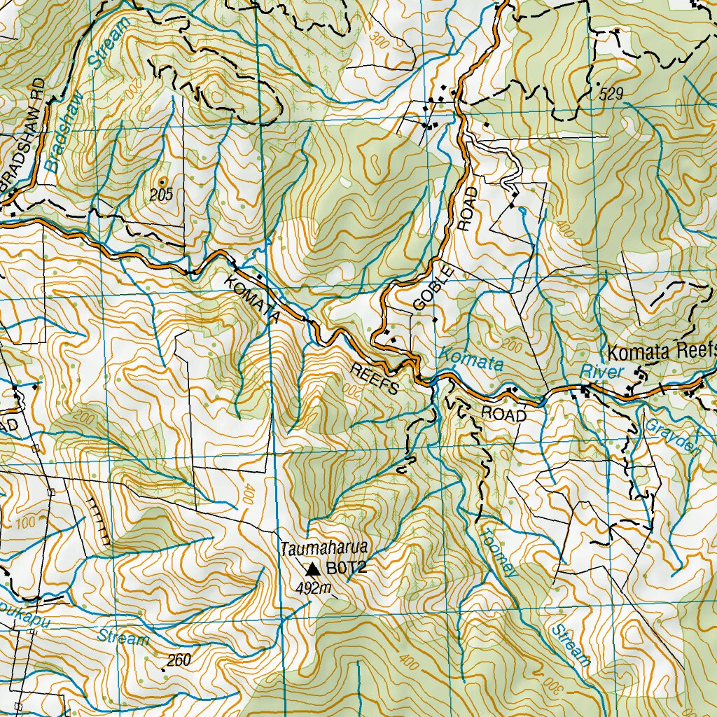 BC35 - Paeroa Map by Land Information New Zealand | Avenza Maps