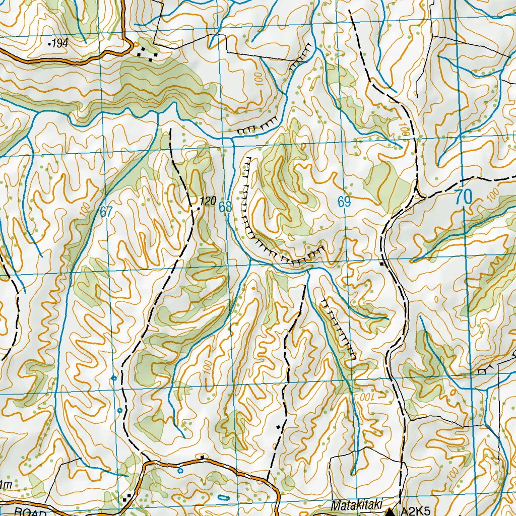 BC32 - Pukekawa Map by Land Information New Zealand | Avenza Maps