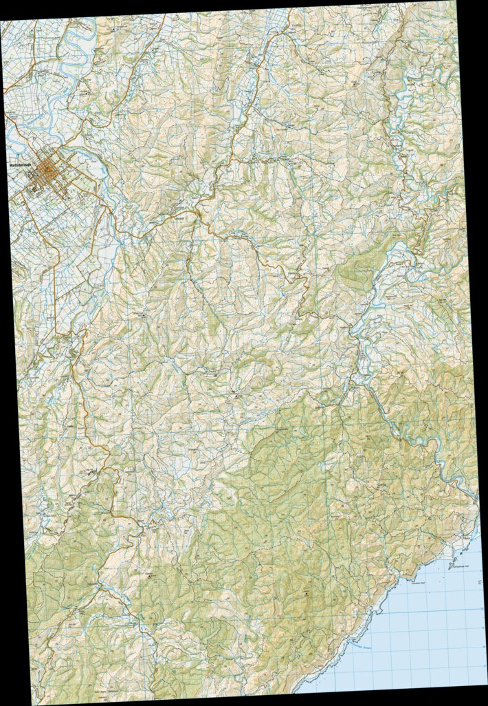 BQ34 Martinborough Map by Land Information New Zealand Avenza Maps