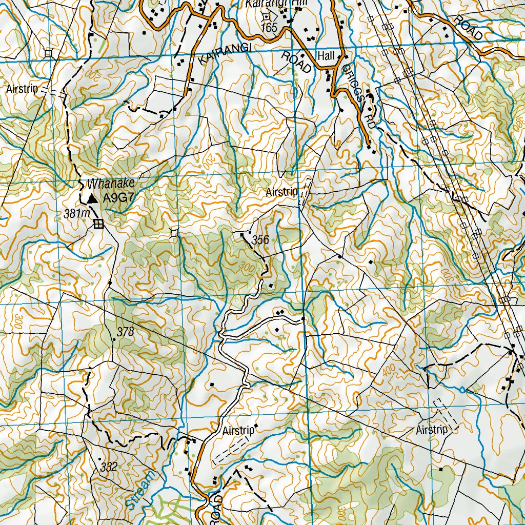BE34 Kihikihi map by Land Information New Zealand Avenza Maps
