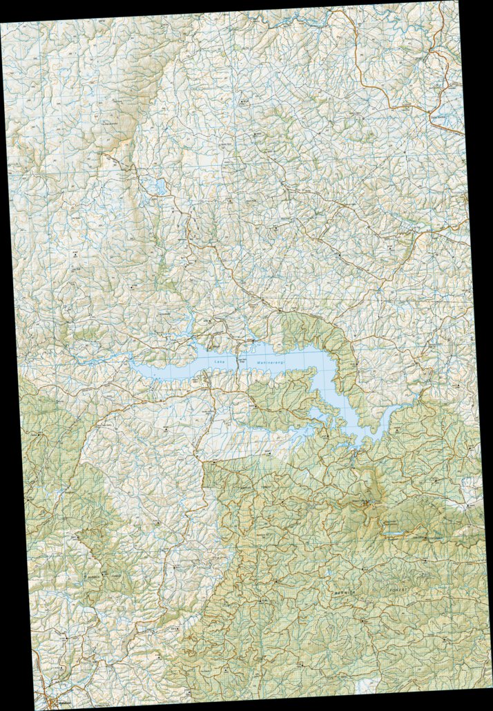 CE15 - Waitahuna Map by Land Information New Zealand | Avenza Maps