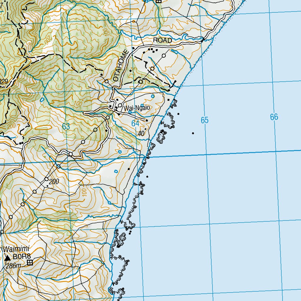BP36 - Castlepoint Map by Land Information New Zealand | Avenza Maps