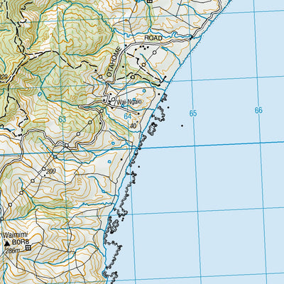 BP36 - Castlepoint Map by Land Information New Zealand | Avenza Maps