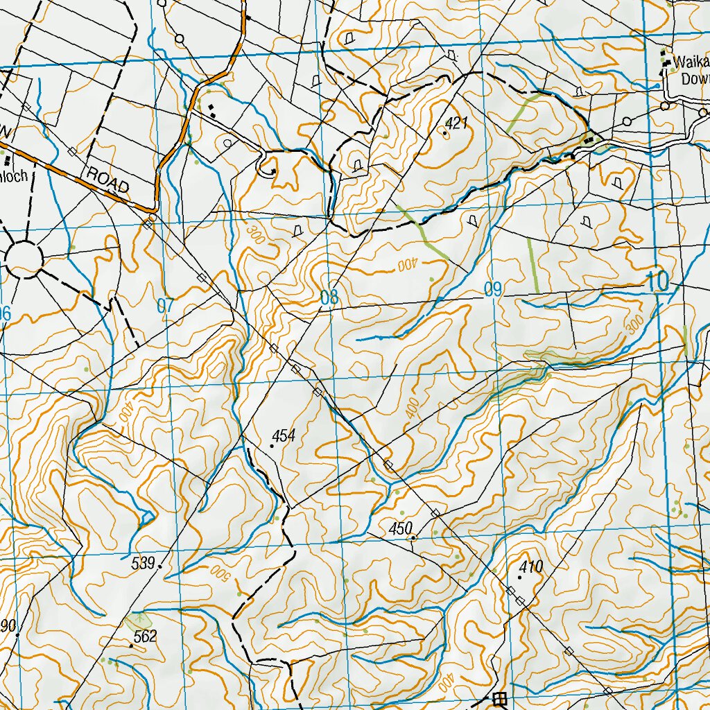 CB17 Kurow Map by Land Information New Zealand Avenza Maps