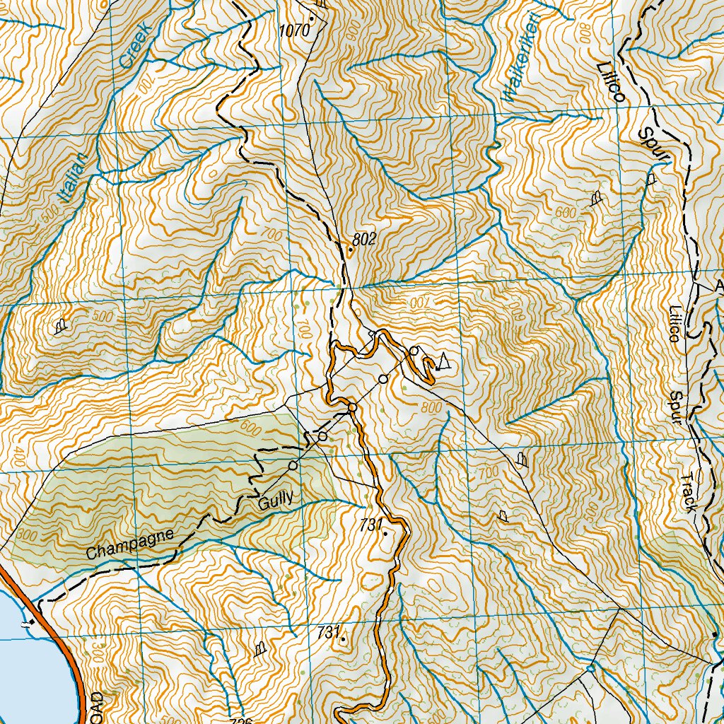 Alexandra Point Map CC13 - Alexandra Map by Land Information New Zealand | Avenza Maps