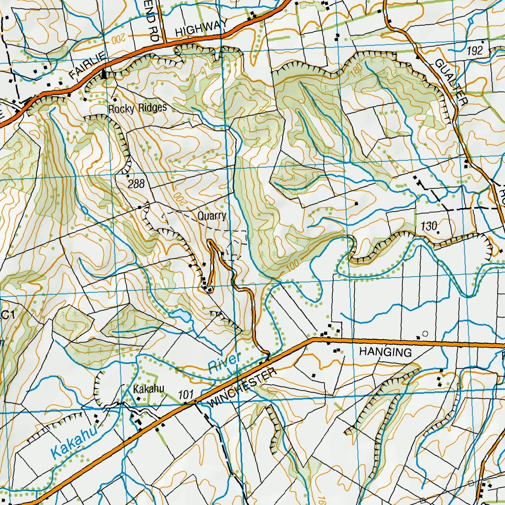 Timaru Map Library BZ19 - Timaru Map by Land Information New Zealand | Avenza Maps