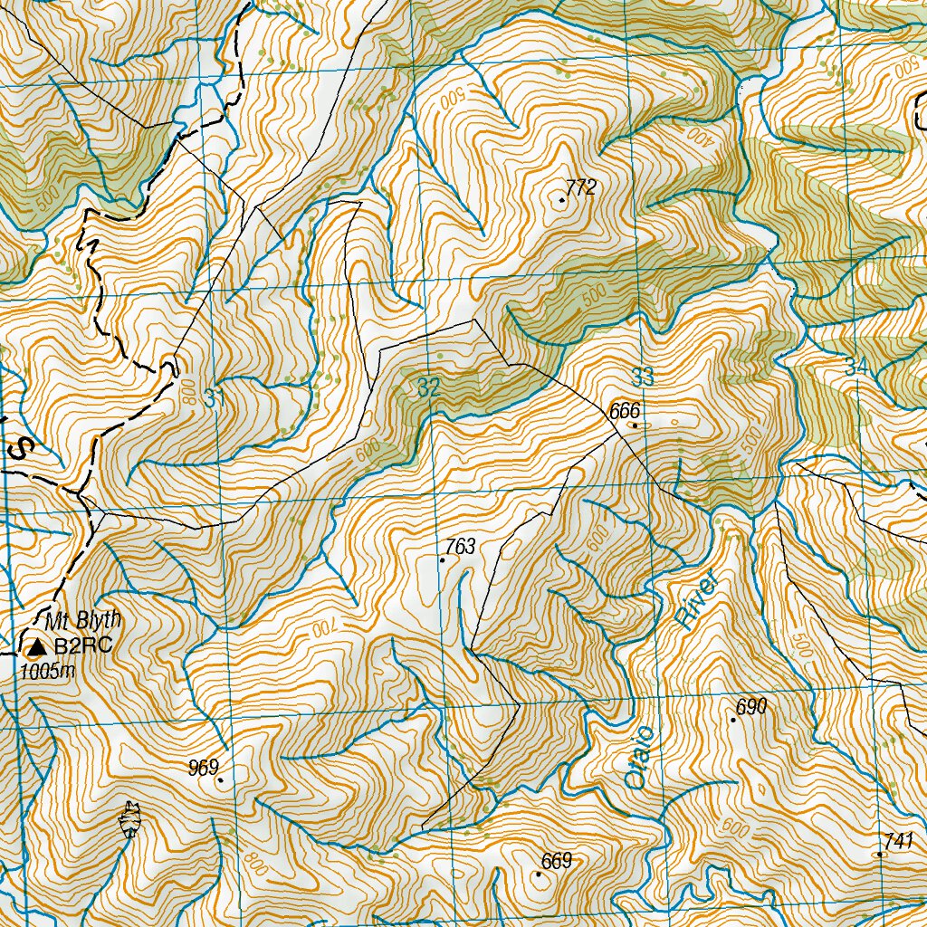 CA18 - Waituna Map by Land Information New Zealand | Avenza Maps