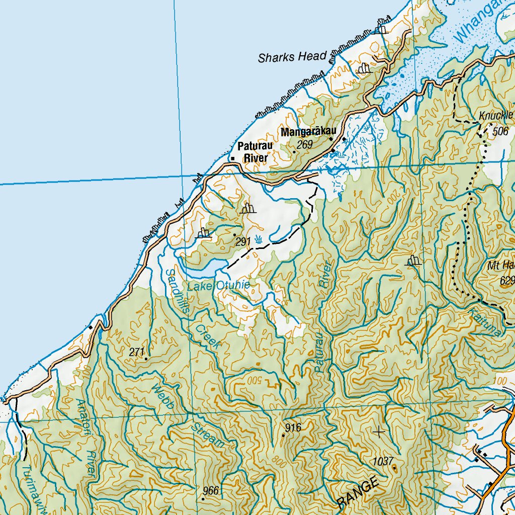 25012 Takaka Map by Land Information New Zealand Avenza Maps