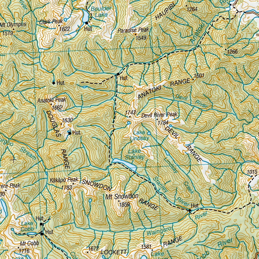 25012 Takaka Map by Land Information New Zealand Avenza Maps