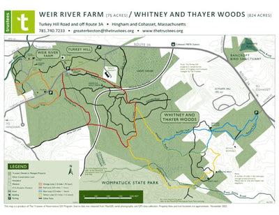 Weir River Farm and Whitney & Thayer Woods