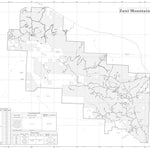 Motor Vehicle Use Map, Cibola National Forest, Mount Taylor Ranger District (Back)