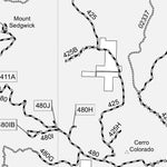Motor Vehicle Use Map, Cibola National Forest, Mount Taylor Ranger District (Back)