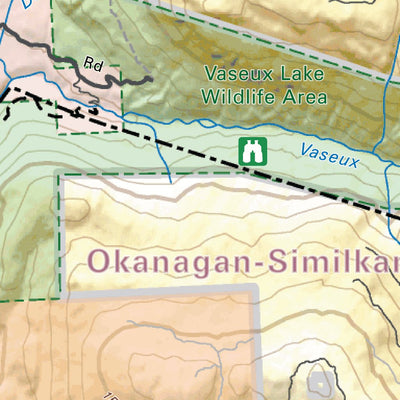 WMU 8-1 Okanagan Region – Hunting Topo BC