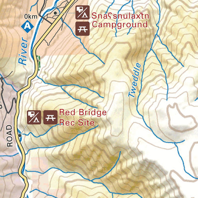 WMU 8-3 Okanagan Region – Hunting Topo BC