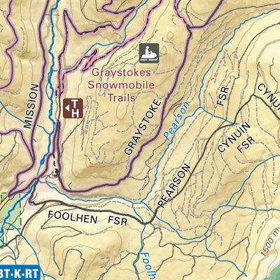 WMU 8-10 Okanagan Region – Hunting Topo BC