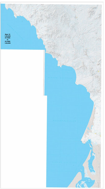 Baja Mexico 50k Topographic Maps 10