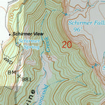 Phantom Falls trail map