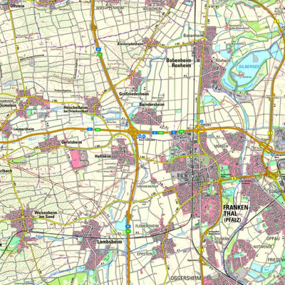 Frankenthal (Pfalz) (1:50,000)