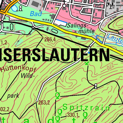 Kaiserslautern (1:50,000)