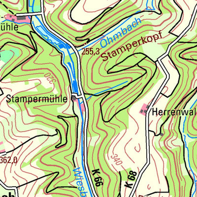 Martinshöhe (1:50,000)