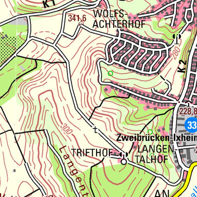 Zweibrücken 1 (1:50,000)