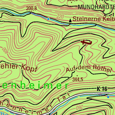 Bad Dürkheim (1:50,000)
