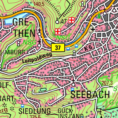 Bad Dürkheim (1:50,000)