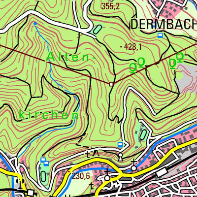 Kirchen (Sieg) (1:50,000)