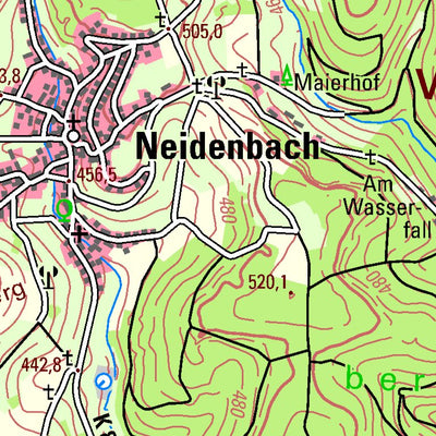 Burbach (1:50,000)