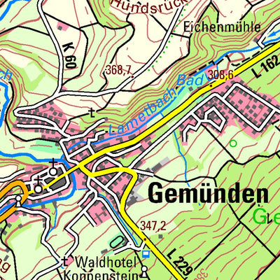 Hennweiler (1:50,000)