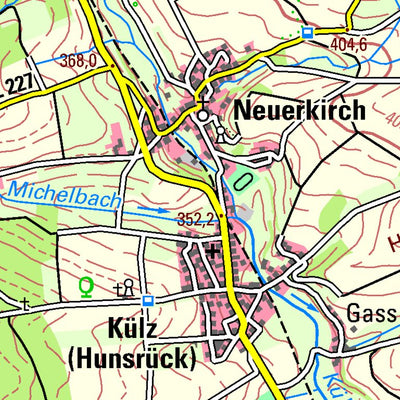 Kirchberg (Hunsrück) (1:50,000)