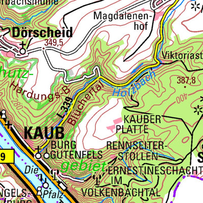 Oberwesel (1:100,000)