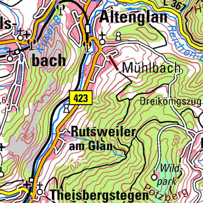 Ramstein-Miesenbach (1:100,000)